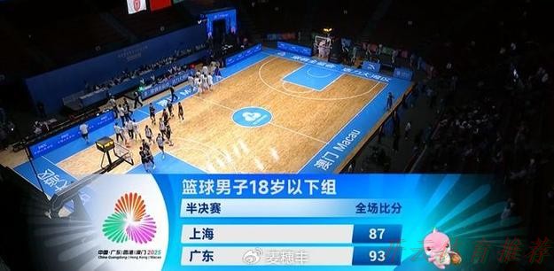 开云体育：顶住反扑！广东U18男篮险胜上海，打进全运会决赛
